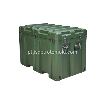 Maleta utilitária rotomoldada para fácil transporte de equipamentos pesados